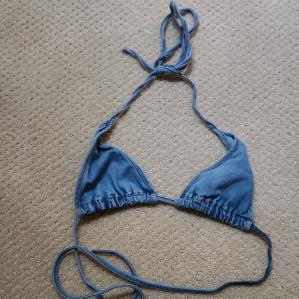 Daisy Denim Blue Apparel Size M